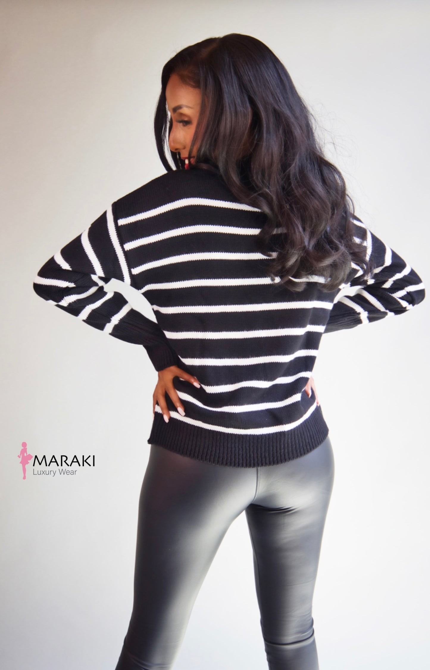 Sharika Heart Knitted Sweater