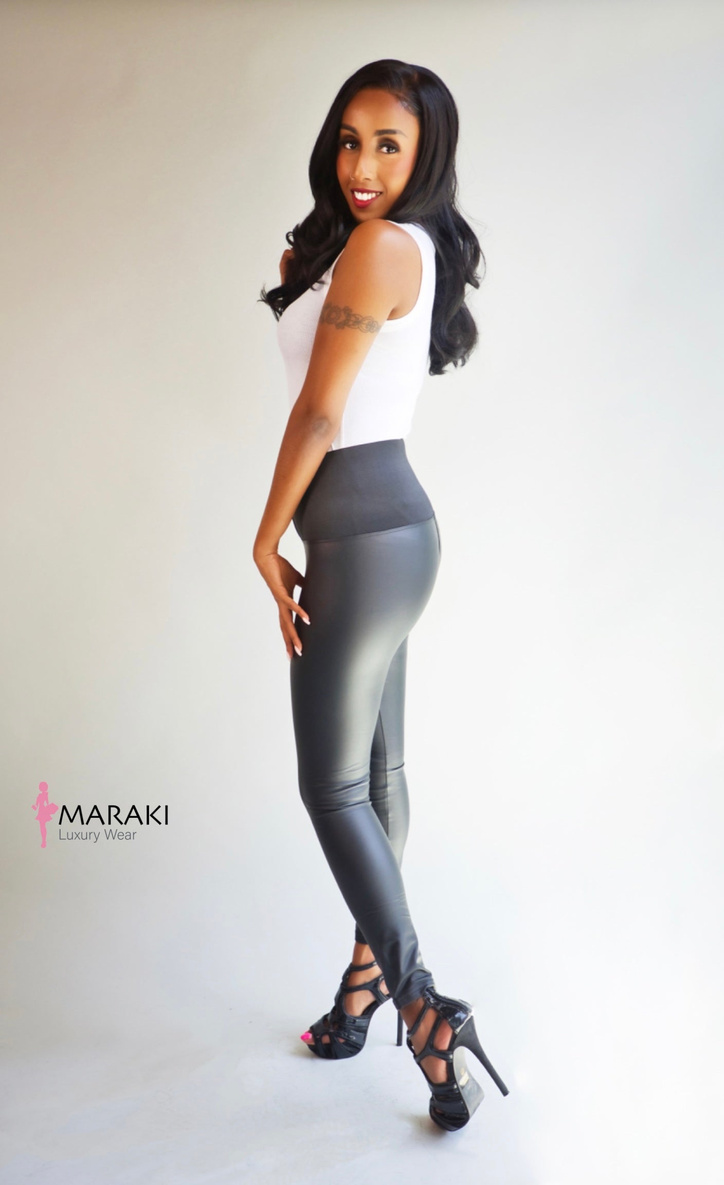 Naima Faux Leather Leggings