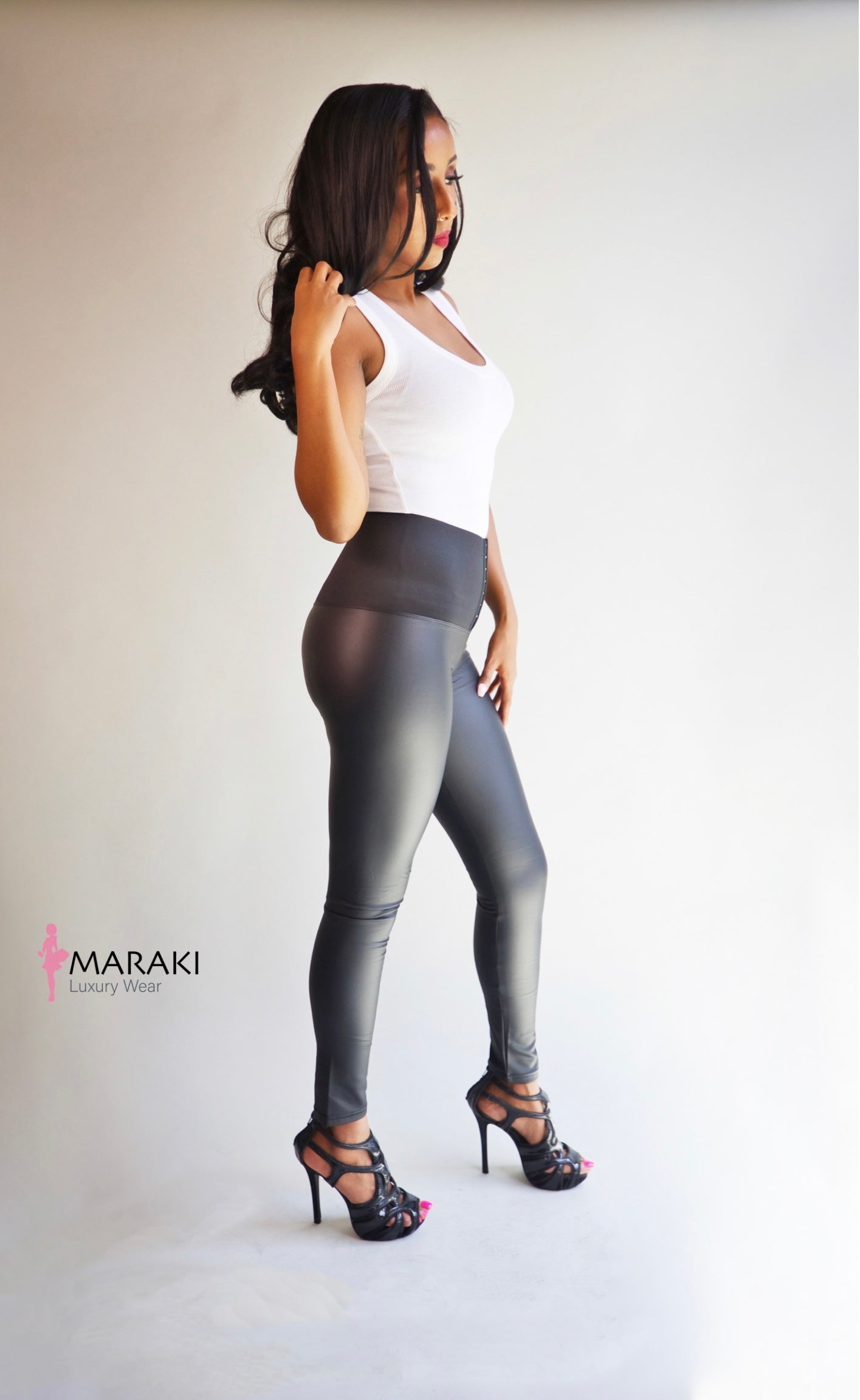 Naima Faux Leather Leggings